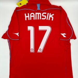 Hamsik #17 Napoli 2008/2009 Away ORIGINAL Diadora VTG Rare Soccer Jersey (XXL)